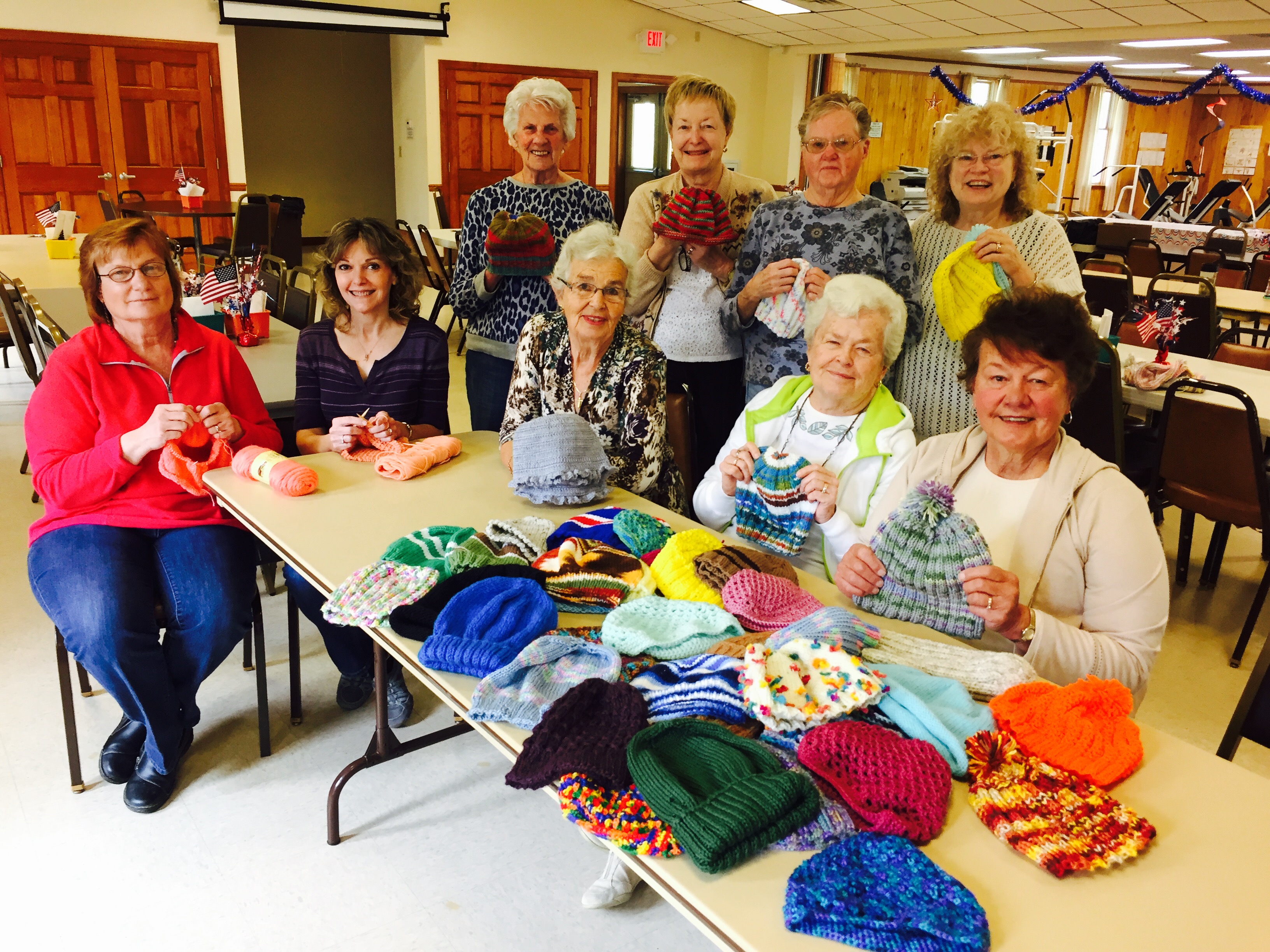 Group Knits for Cancer Patients